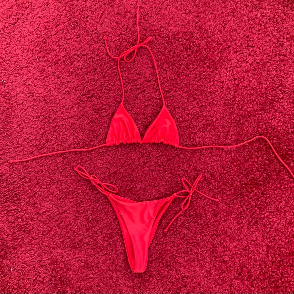 Ark Swimwear Red Bikini Set